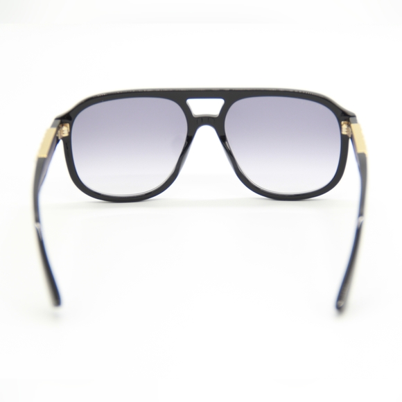 NEW GUCCI GG1188S 002 BLACK GRAY AVIATOR SUNGLASSES GUCCI - Picture 8 of 14